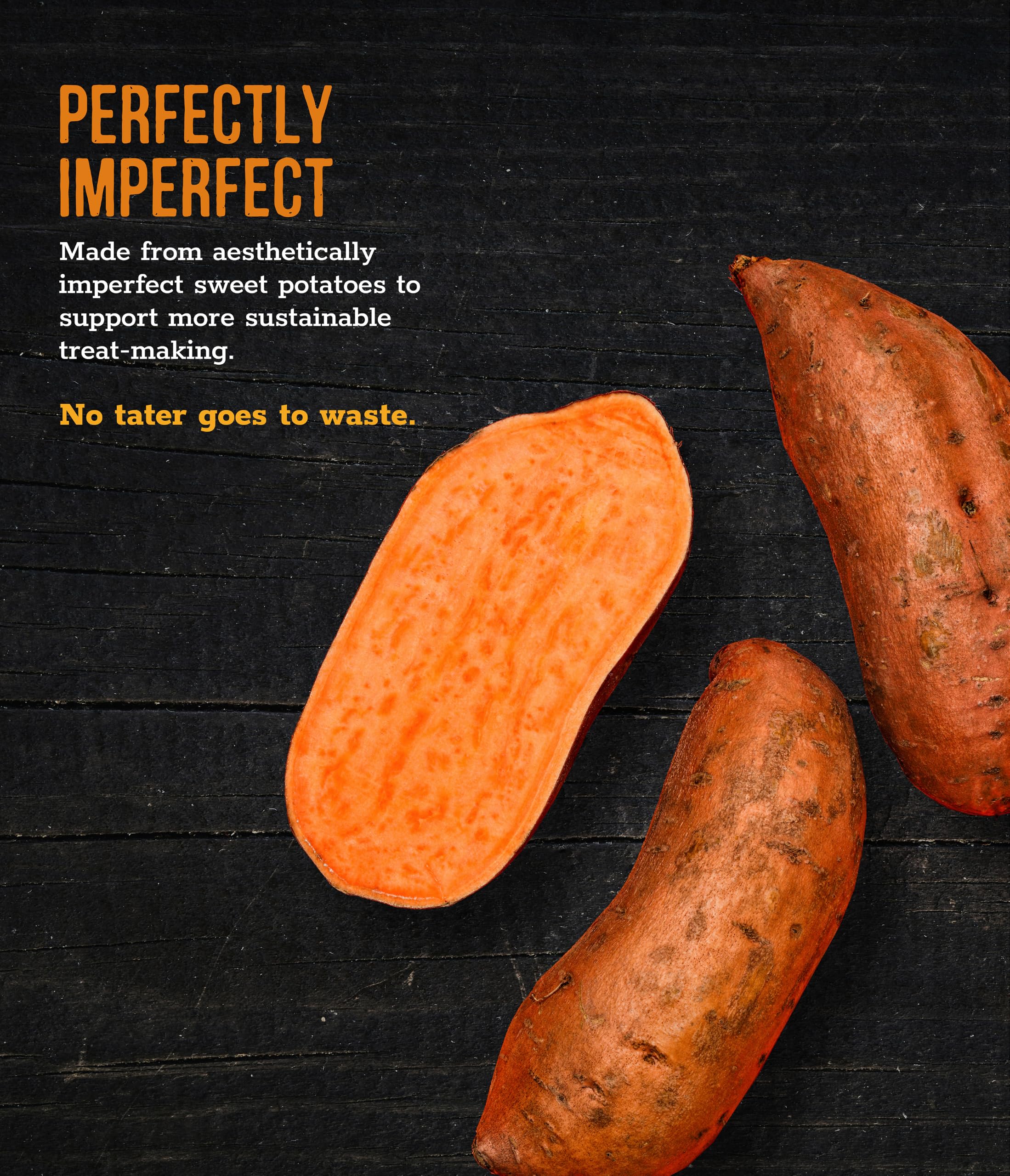 Wholesome Pride Sweet Potato Chews Hunde-Leckerlis, natürliche Einzelzutaten, 907 ml