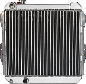 Radiator For 1984-1991 Toyota Hilux LN85 LN60 LN61 LN65 | 2.4L Diesel MT, 2 Row, 3003 Aluminum
