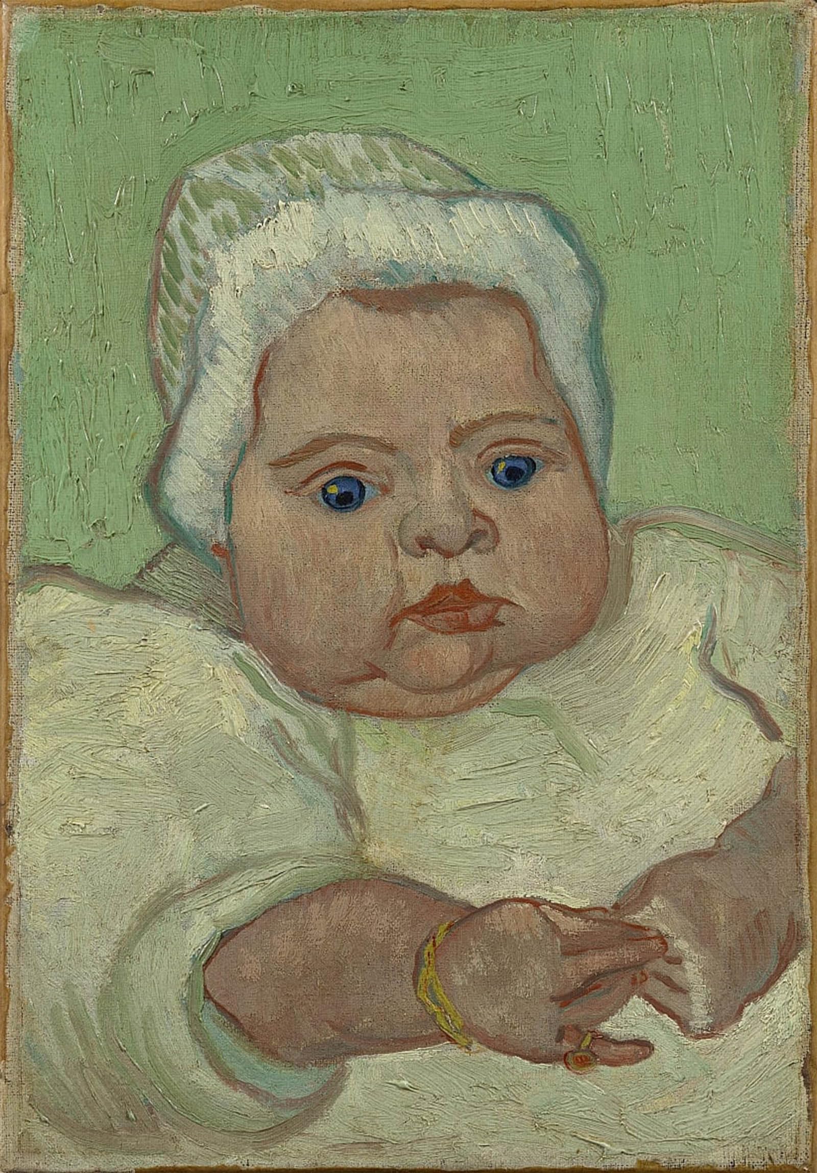 Impression d'art Van Gogh portrait Marcelle Roulin déco murale chambre