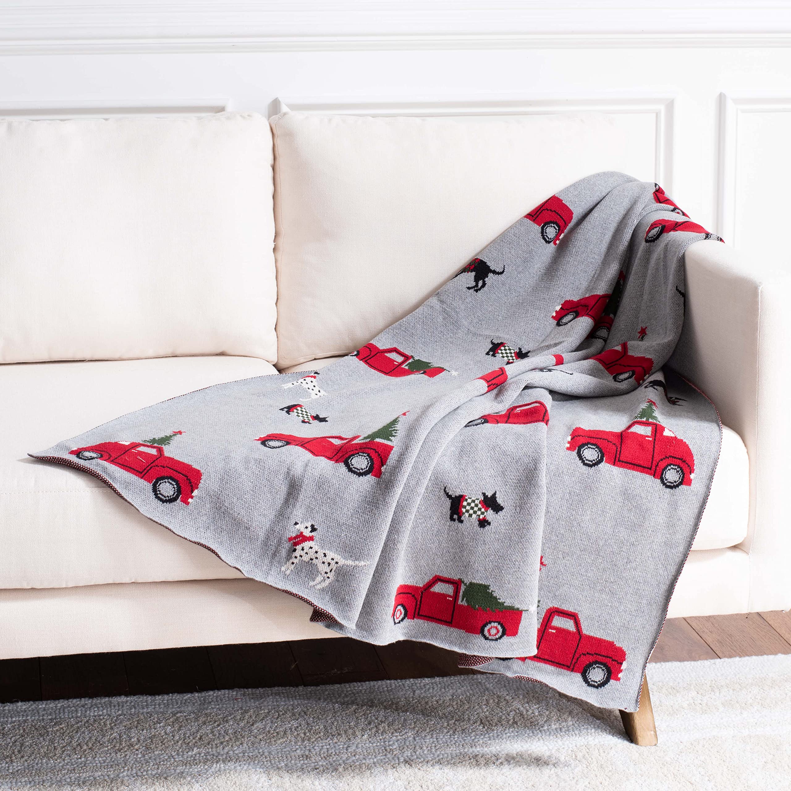 dalmatian accent chair