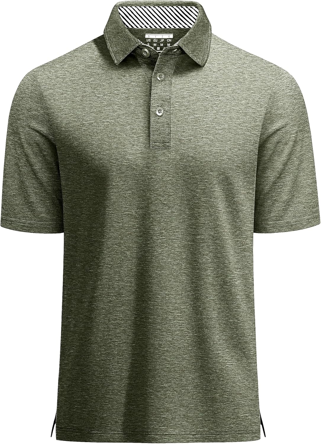 MAGCOMSEN Men's Short Sleeve Polo Golf Shirts 3-Button Moisture Wicking Athletic T-Shirts Casual Collared Shirt - Image 3