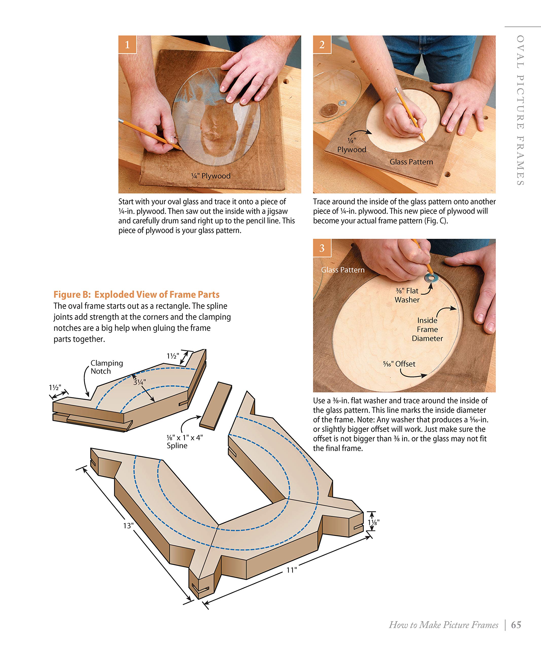 How to Make Picture Frames: 12 Simple to Stylish Projects from the Experts at American Woodworker (Fox Chapel Publishing) Matting, Mounting, Router Moldings, Table Saw Frames without Jigs, and More - Image 6