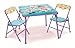 Gabby's Doll House Girls Folding Table & Chairs Set for Kids and Toddlers 36 Months Up To 7 years, Includes: 1 Table (36