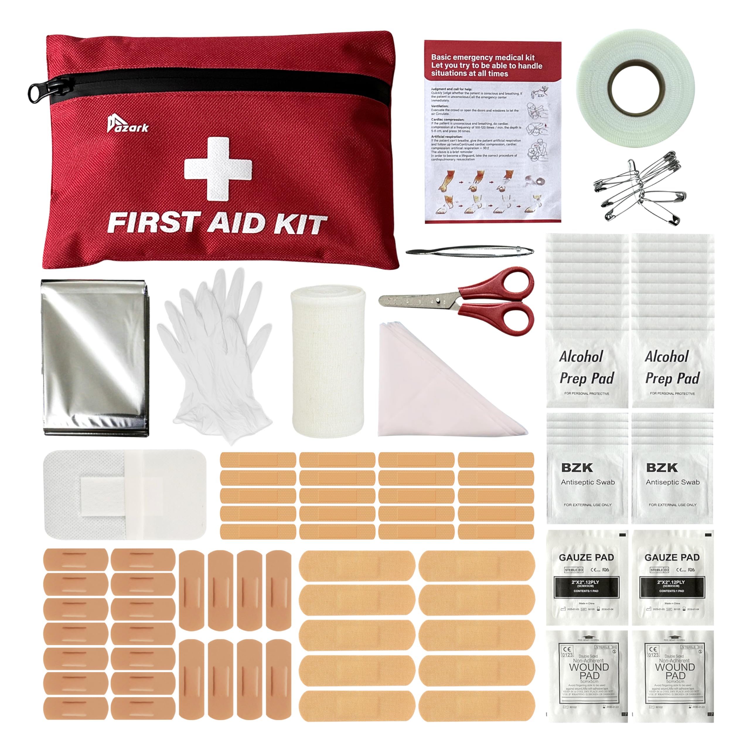 Delka First Aid Kit 108 Piece Compact Medical Kit