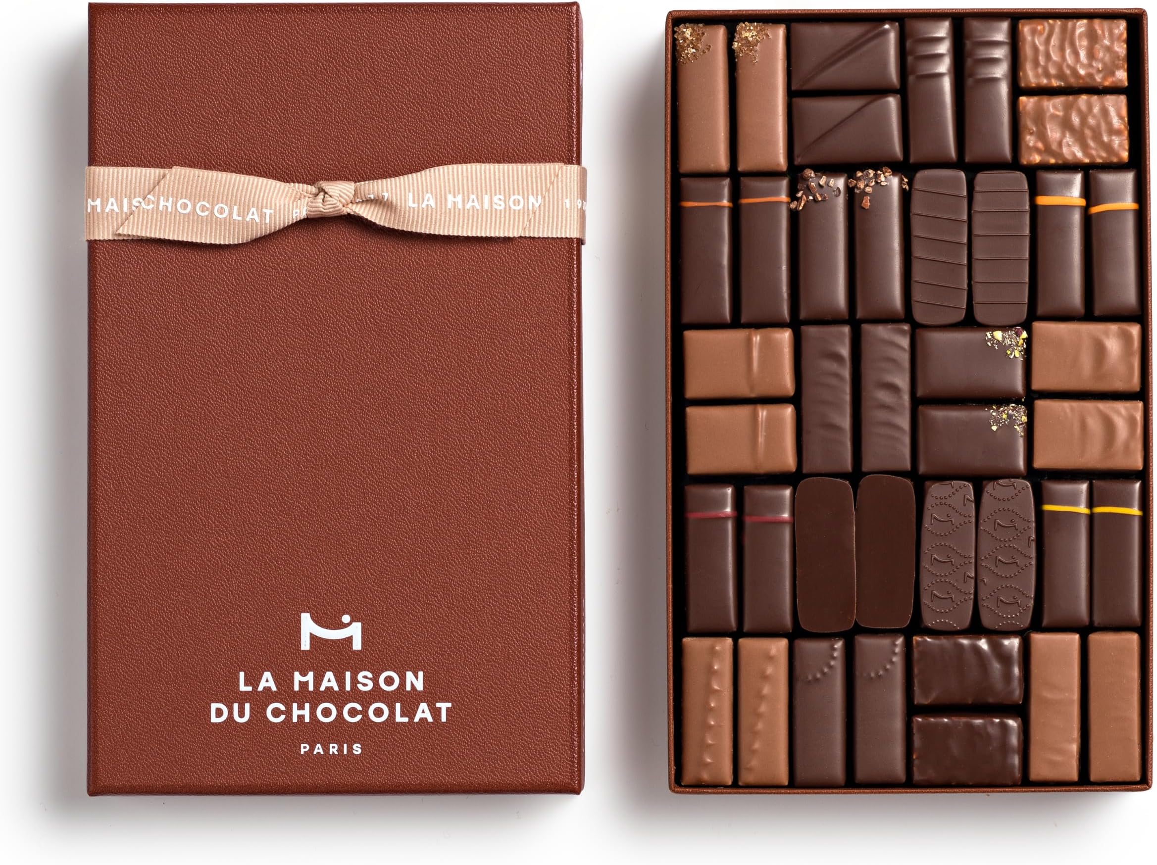 - Coffret Maison, Gourmet Dark And Milk French Chocolate Gift Box (40 Pieces)