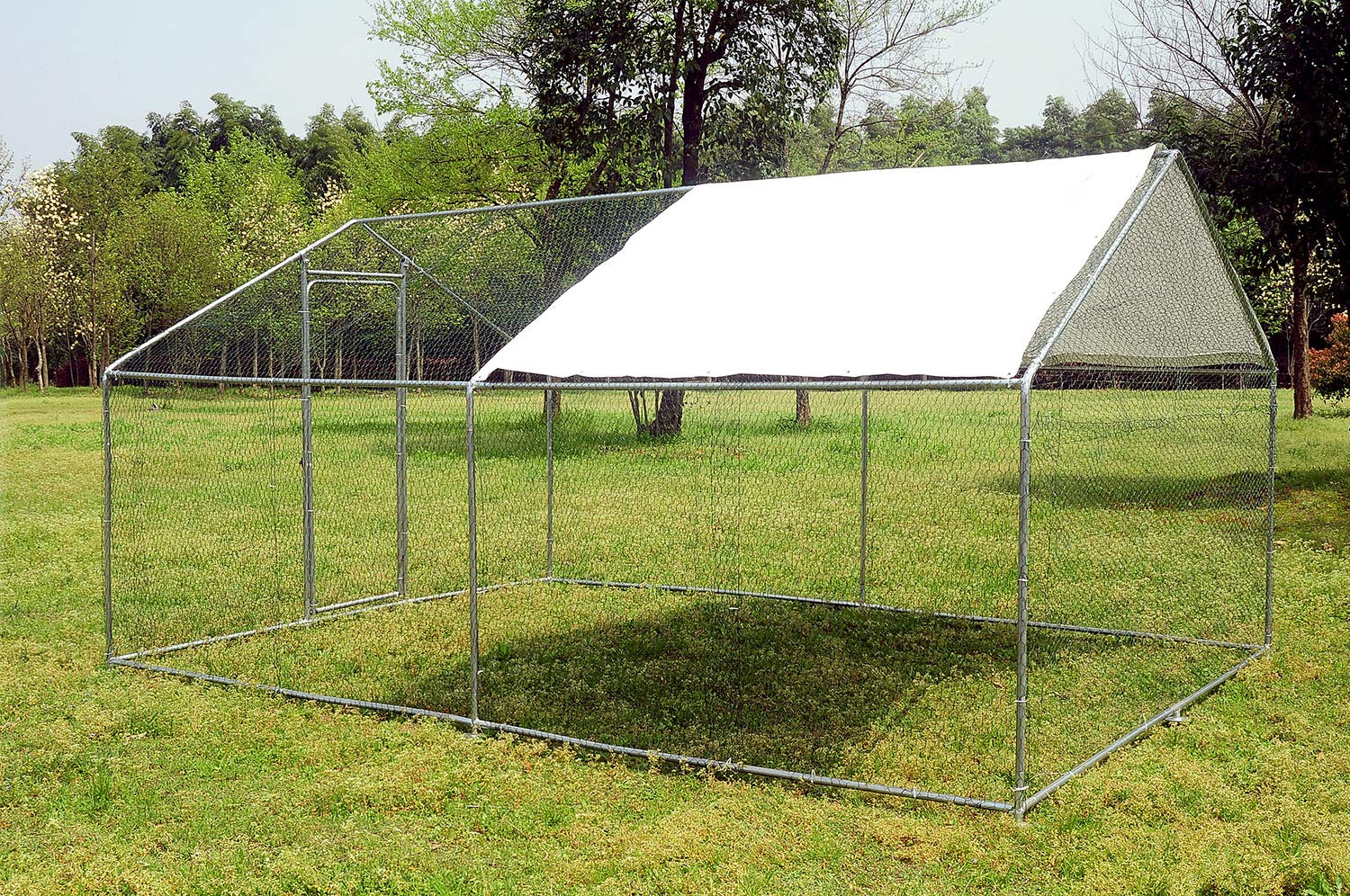 Buy walnest Large Chicken Coop Cage Walkin Pens Outdoor Backyard Ranch