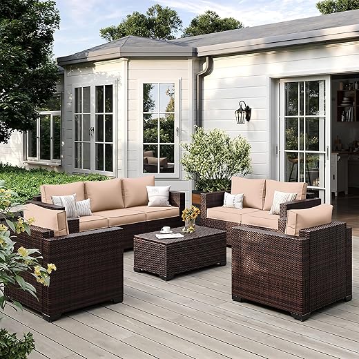Outdoor Patio Furniture Set - 5-Piece