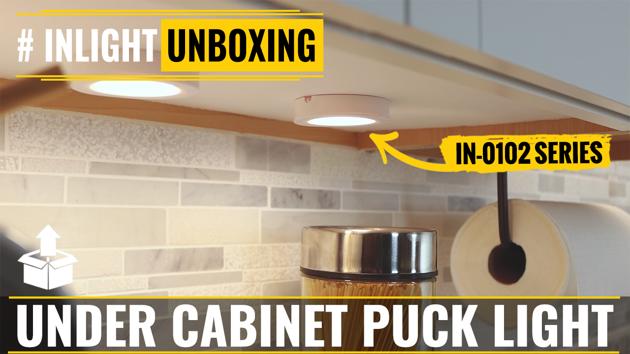 GETINLIGHT IN-0107-3 Dimmable Swivel Led Puck Lights Etl Kit