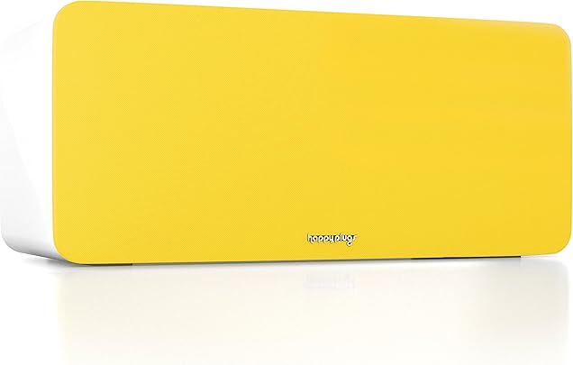 Happy Plugs Sound Piece Front Altoparlante Giallo Happy Plugs Sound Piece Front Altoparlante Giallo