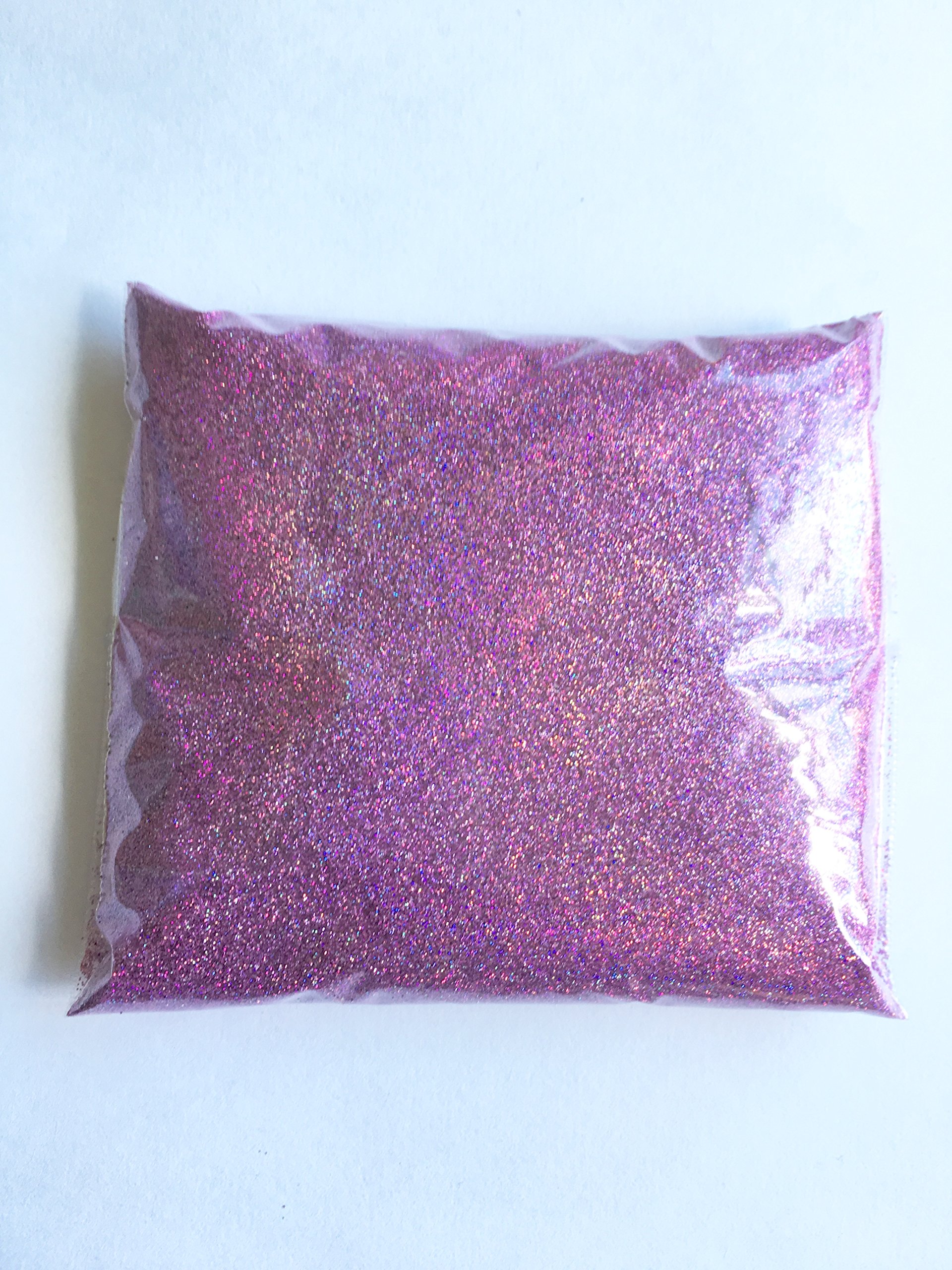Just Crystals Purple 100G Fine Glitter Matt Iridescent Holographic Wine Glass Craft Nail Art Dust (Castaway (Holographic))