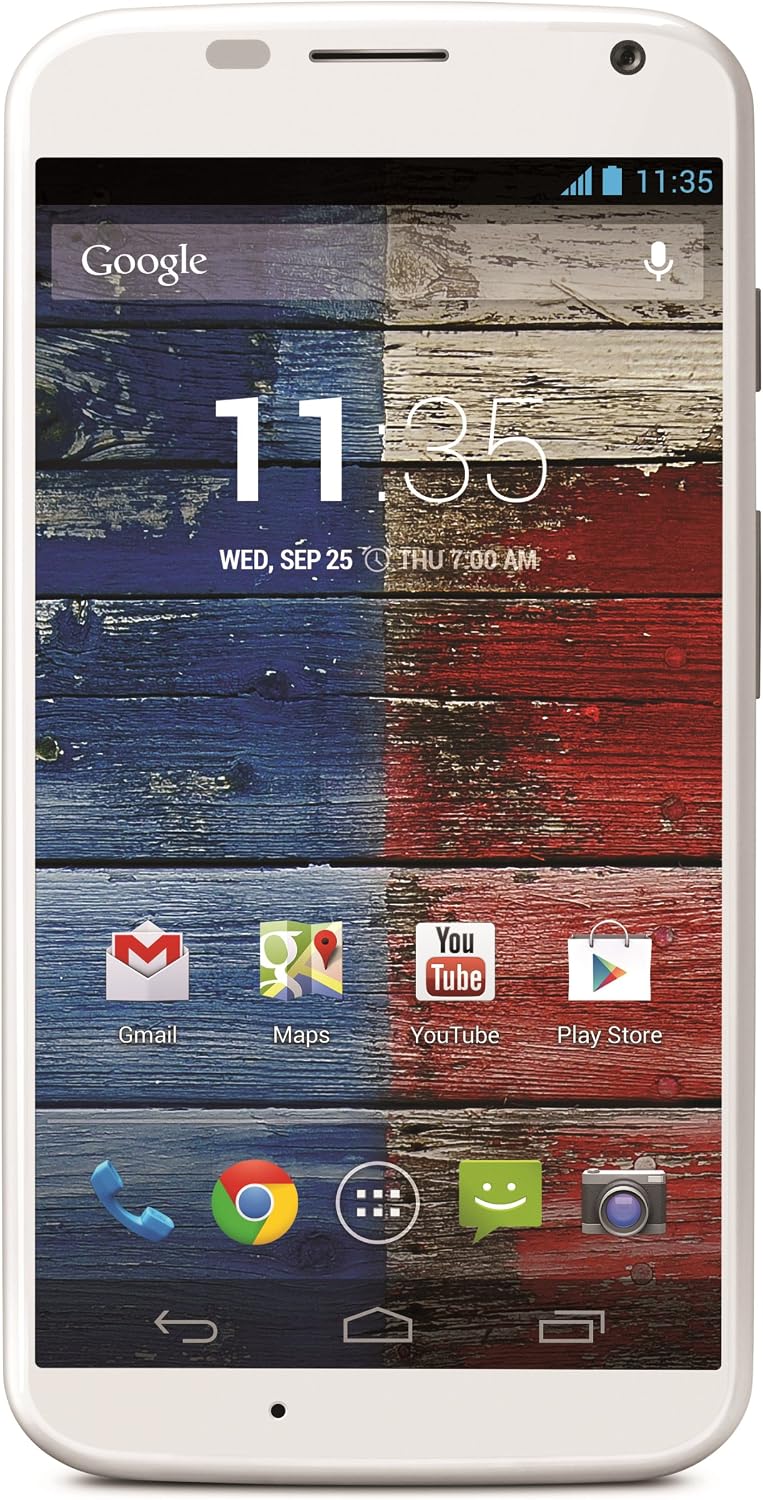 Motorola Moto X (XT1058) 16GB Unlocked GSM 4G LTE Android Phone w/ 10MP Camera - White