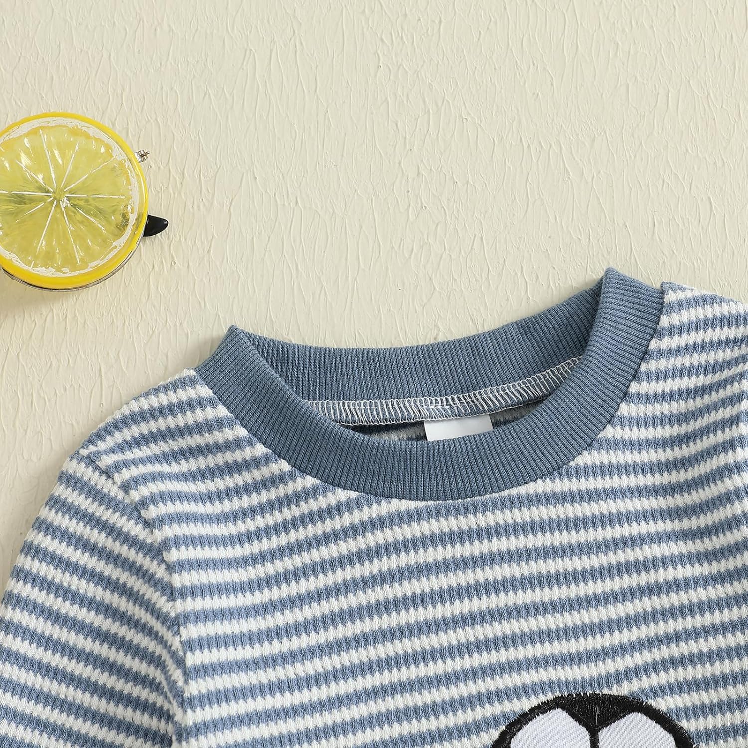 SAYOO Infant Baby Boy Football Outfit Rugby Print Funny Sweatshirt Romper Playsuit Football Season Cotton One-piece Jumpsuit - Image 7