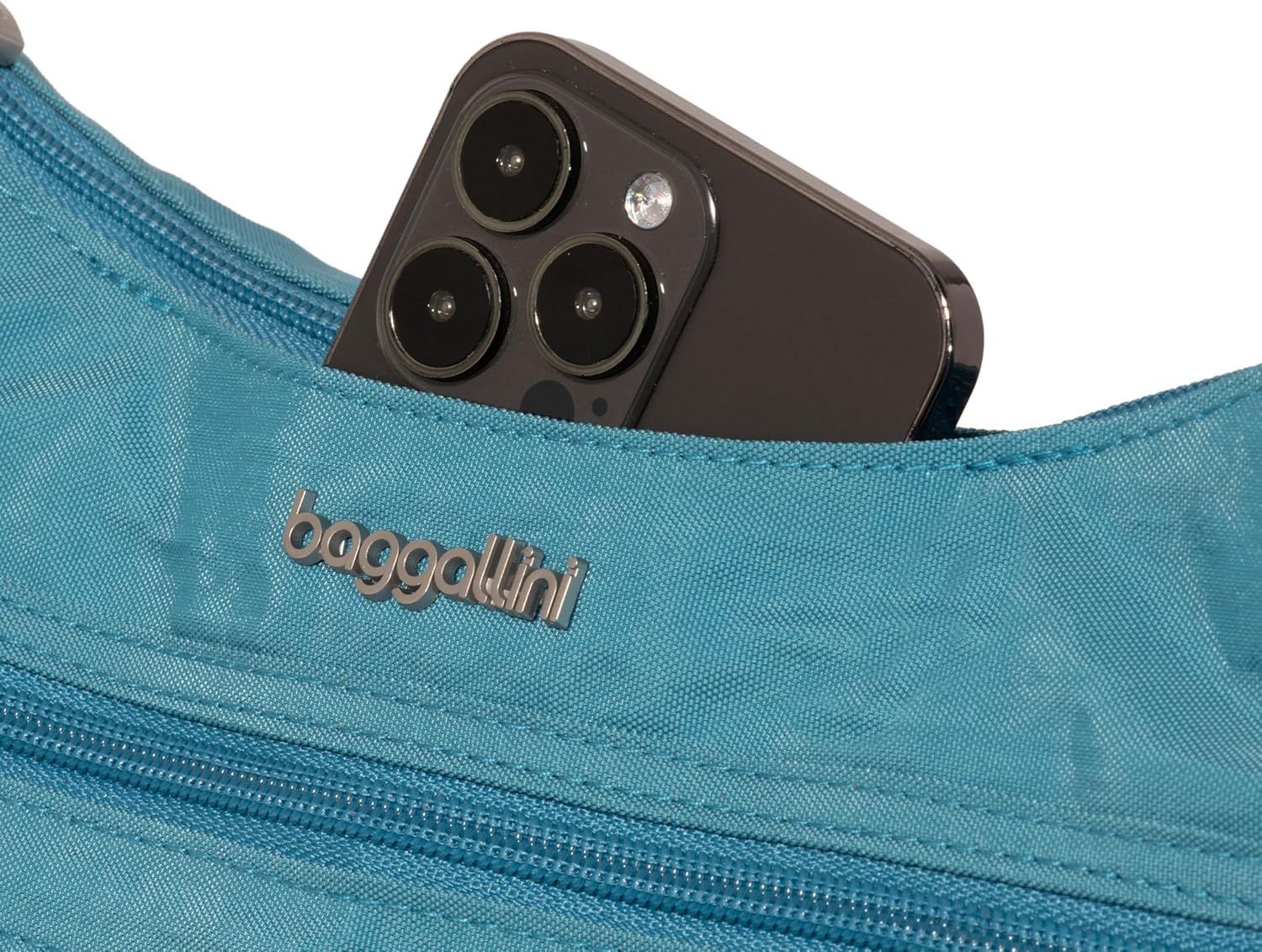 Baggallini Modern Everywhere Crossbody Bag for Women 11x9x4.5 Rfid Hobo Bag - Image 6