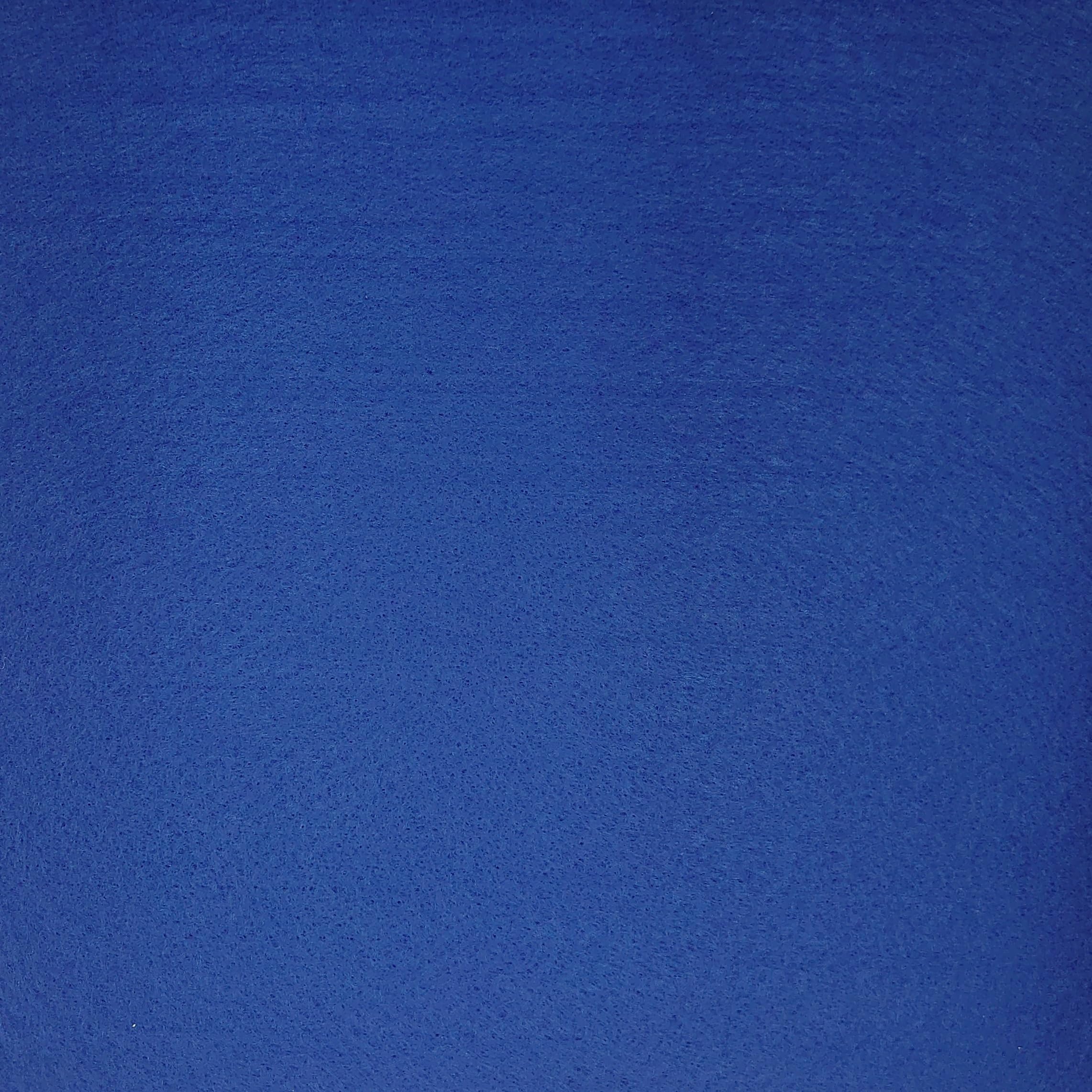 Self Adhesive Polyester Felt 48cm Wide Various Sizes Approx 1.2mm Plain Stick On (Royal, 5 Metres 500cm x 48cm)