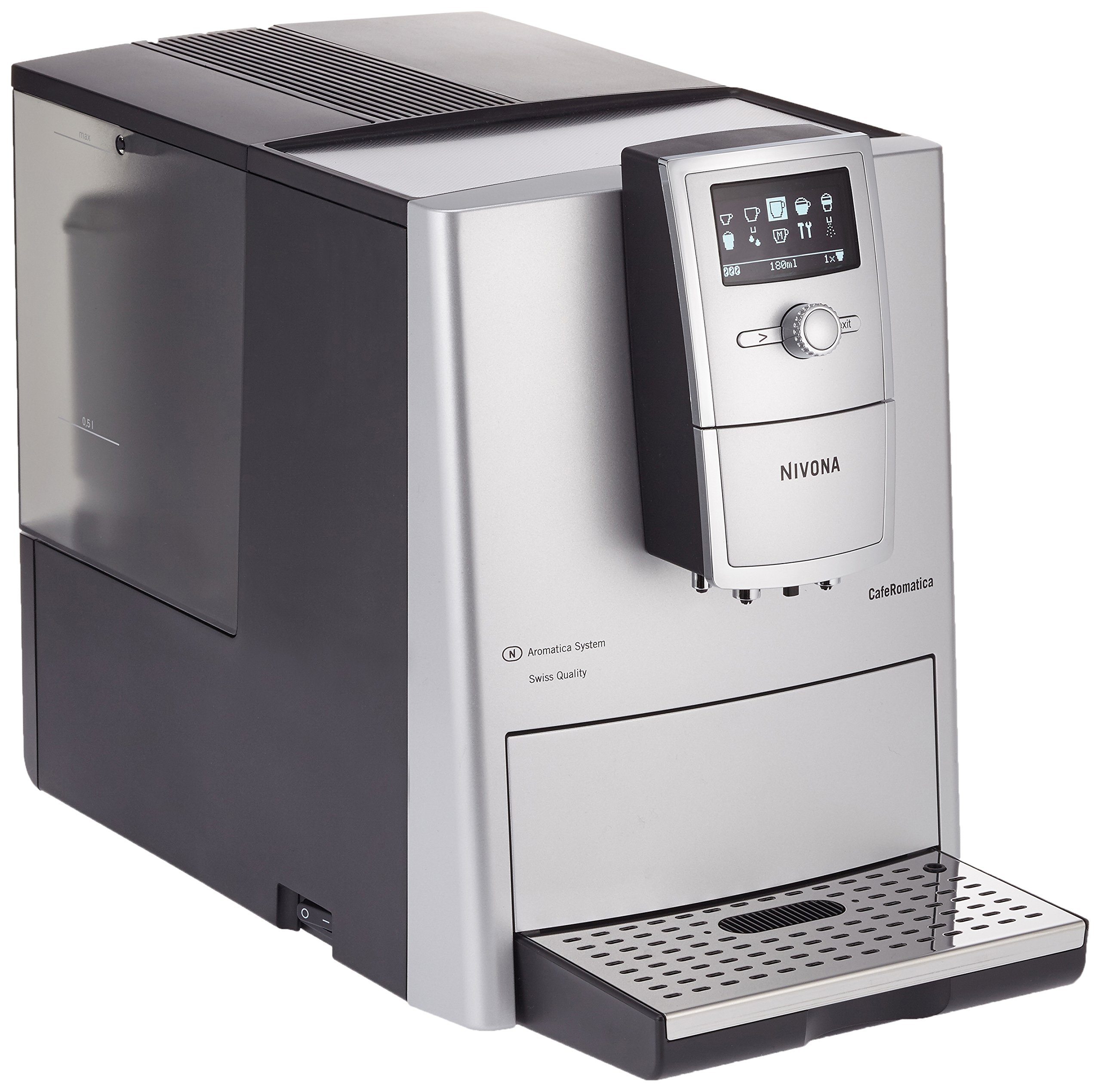 Nivona CafeRomatica 831, machine à café expresso, 1,8 L, acier inoxydable