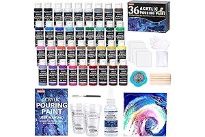 Shuttle Art Acrylic Pouring Kit: Your Gateway to Liquid Canvas Masterpieces