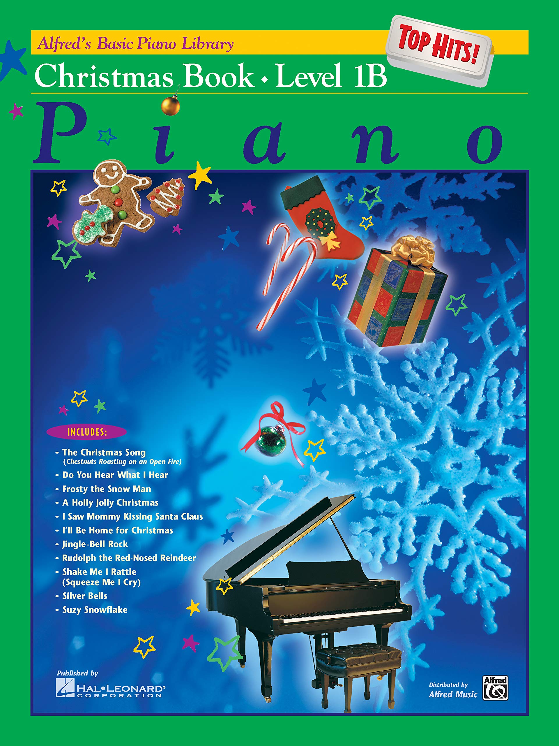 Alfred's Basic Piano Library Top Hits! Christmas, Bk 1B: Top Hits! Piano