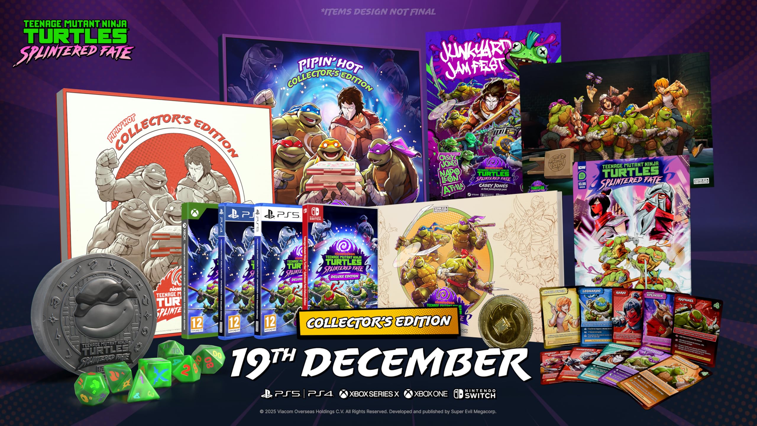 Teenage Mutant Ninja Turtles: Splintered Fate - Pipin´ Hot Collector´s Edition - PS5