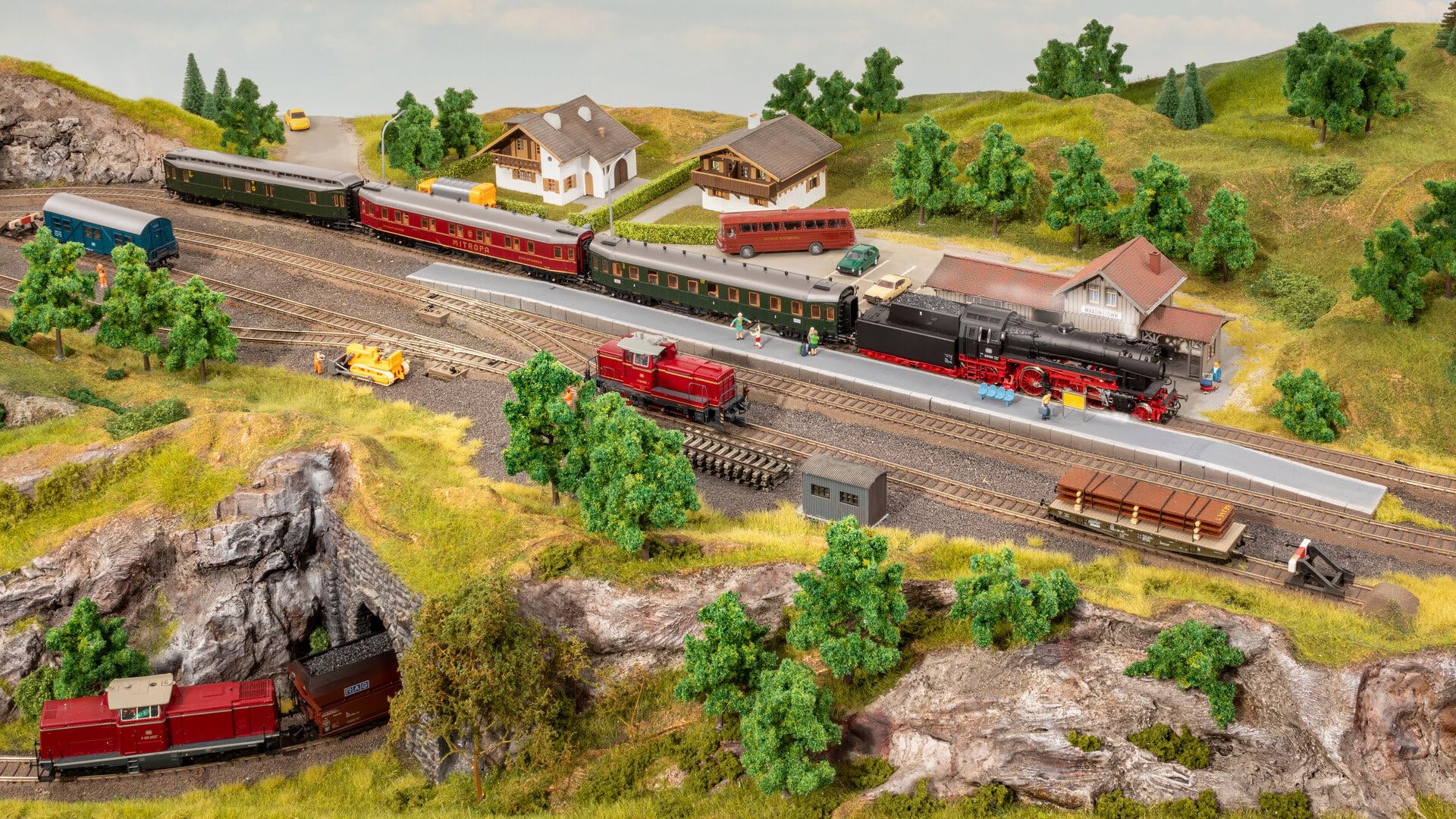 53610 Easy-Track Kit de Construction de Voie : Martinstadt