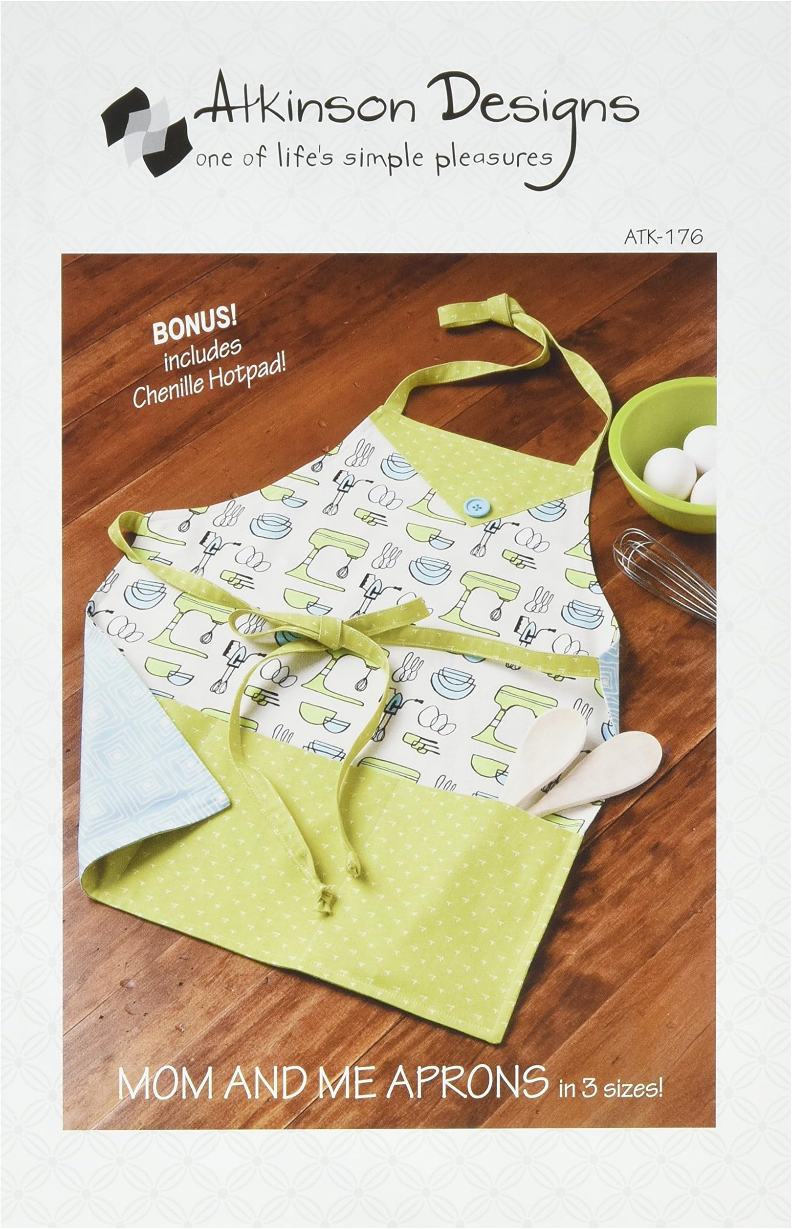 Atkinson Design ATK176 Mom & Me Aprons Pattern