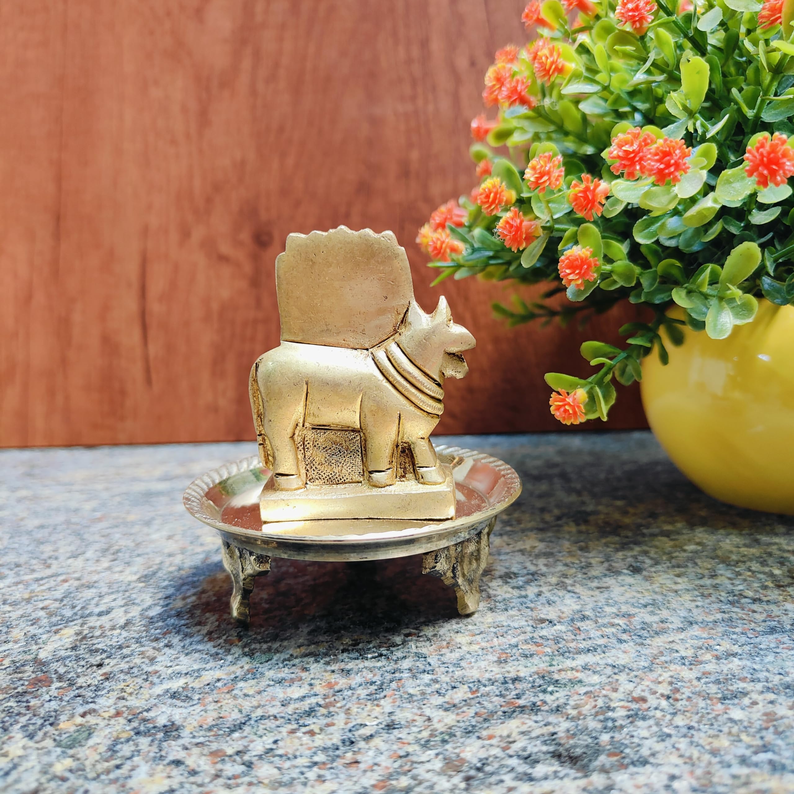 RAMA METAL Brass RAGHAVENDRA Swamy Idol 3