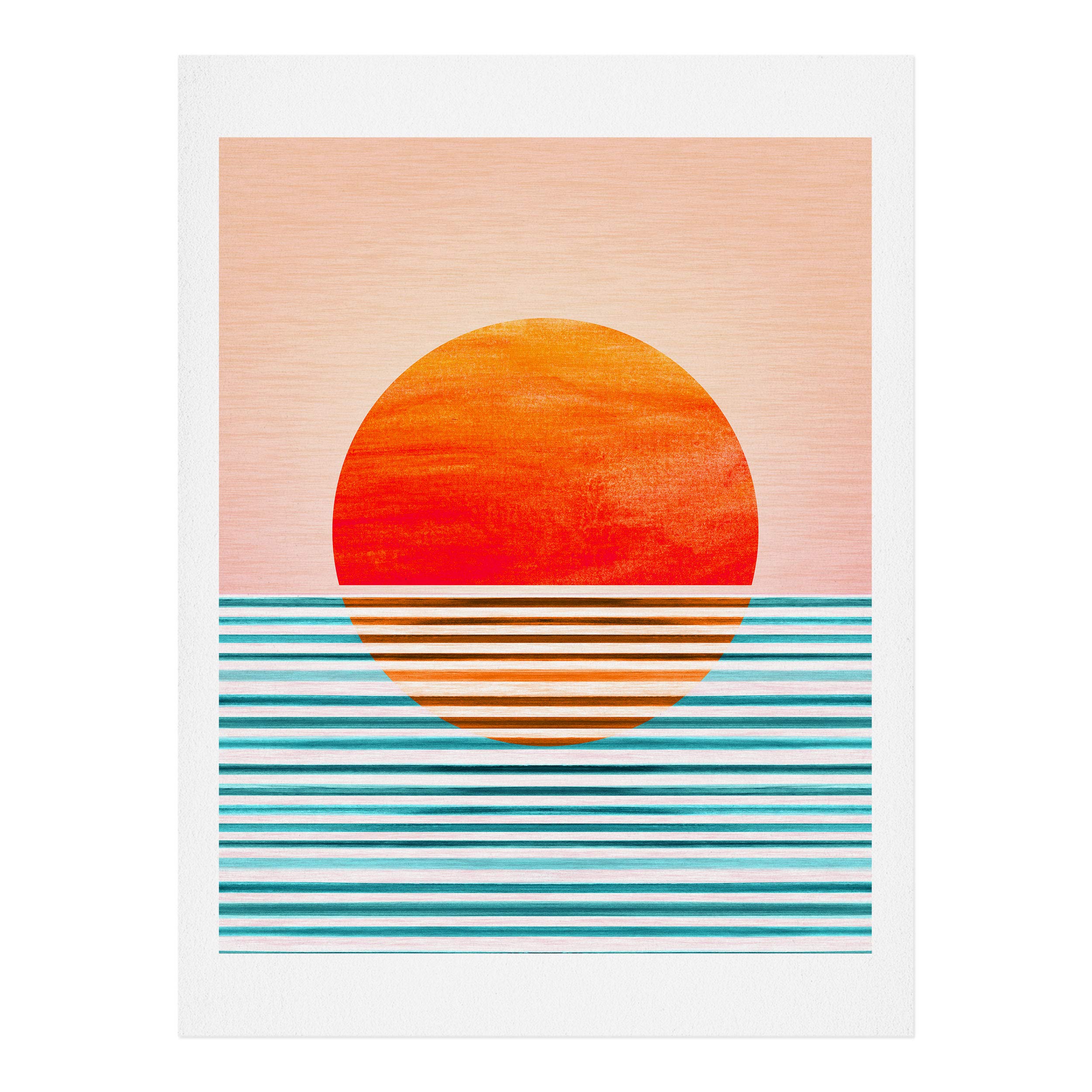 Society6 ケース Sunset on Exotic Beach by BluedarkArt Amazon.com: GREATBIGCANVAS Red Orange Blue Sunset Beach Sea