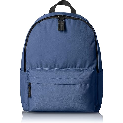 Amazon Basics Classic School Backpack - Navy