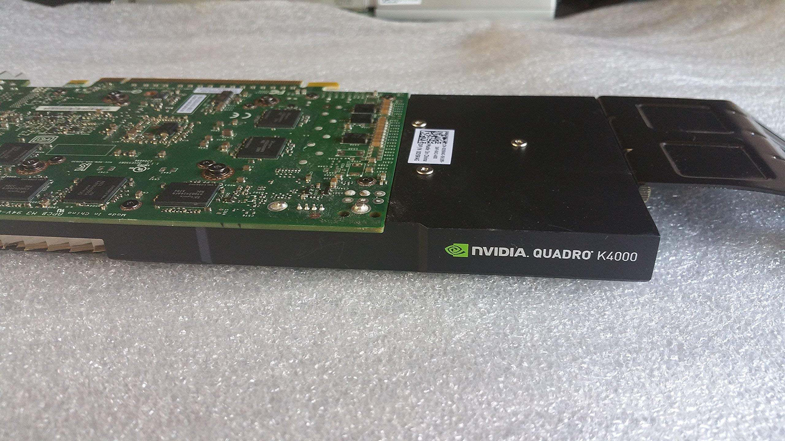 HP NVIDIA Quadro K4000 C2J94AT 3072MB 3840x2160 Scheda Grafica (Ricondizionata)