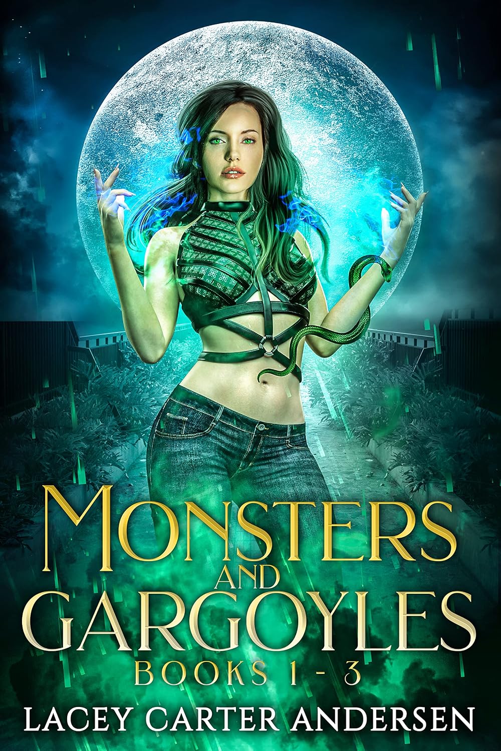 Monsters and Gargoyles: (Books 1-3): A Paranormal Reverse Harem Romance (Monsters and Gargoyles Box Set Book 1)
