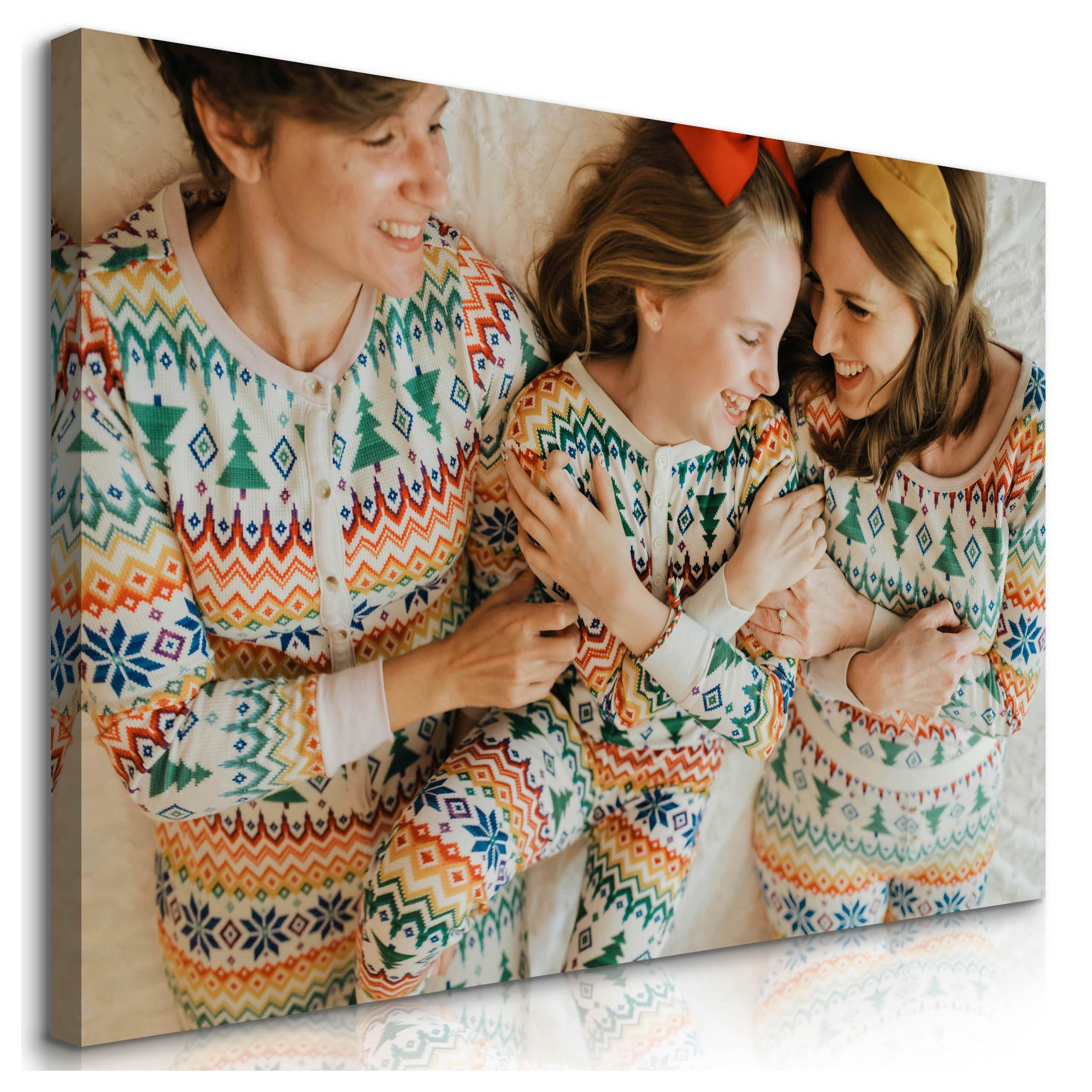 Muralo Personalisierte Leinwand mit eigenem Bild, Wandbild - 120x80 cm | Foto-Leinwandbild, hochauflösender Druck, lebendige Farben - ideal für Wohnzimmer und Schlafzimmer, Ein Geschenk fürs Leben