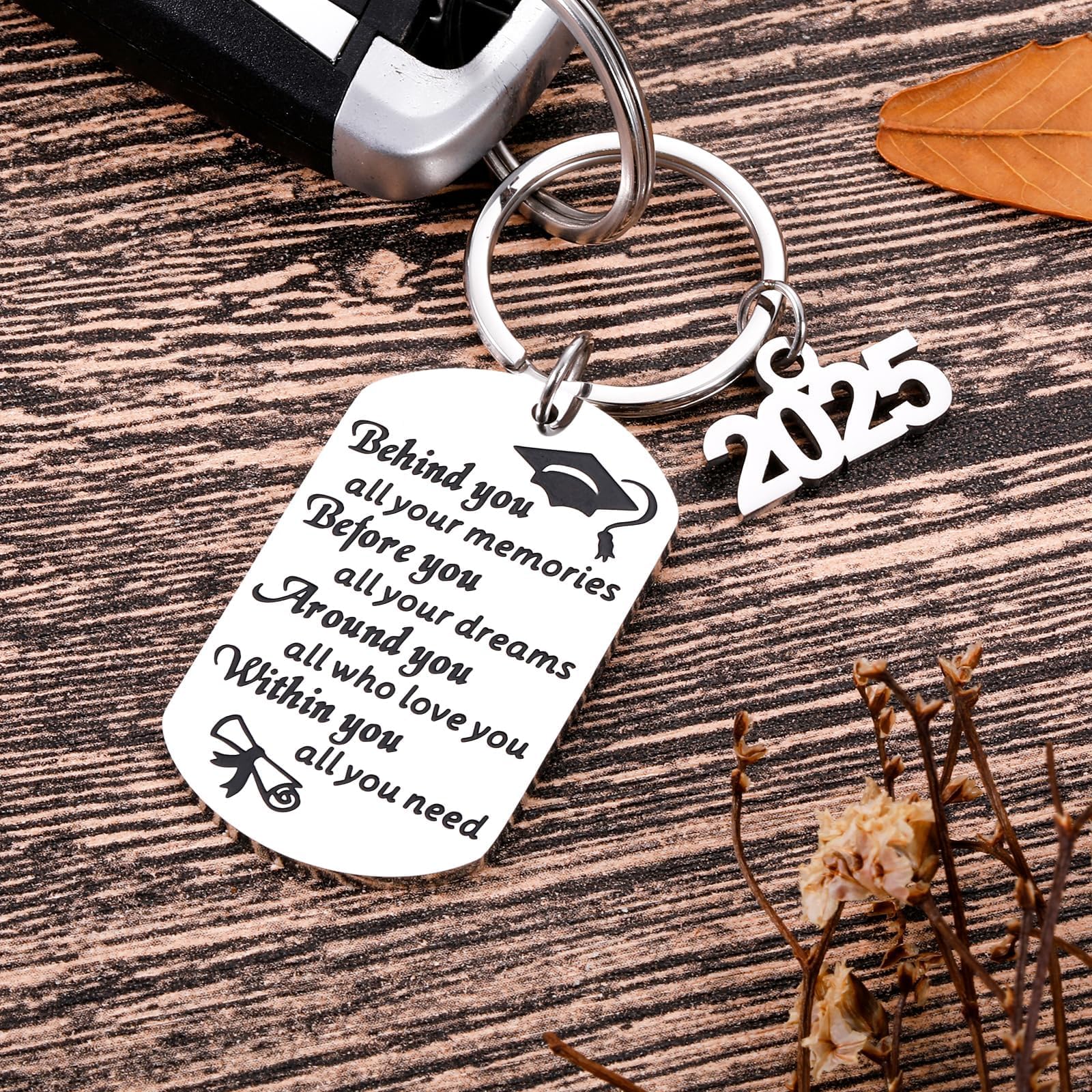 Graduation Keychain Inbagi 30 Set 2025 s Gifts Bulk Inspirational Card ...