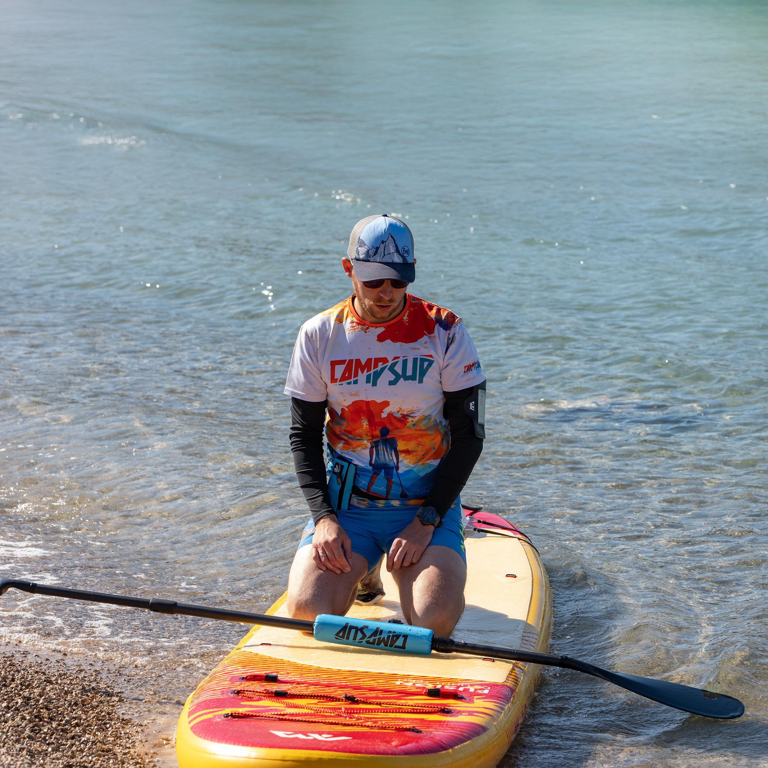 Aqua Marina Fusion 10'10'10" Before Sunset 2026 - Planche de SUP gonflable polyvalente pour débutants - Kit complet - Édition limitée