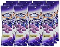 Vista 8 de Blue Diamond Almonds, Blueberry Flavored Snack Nuts, Single Serve Bags (1.5 Oz. Tubes, Pack of 12)