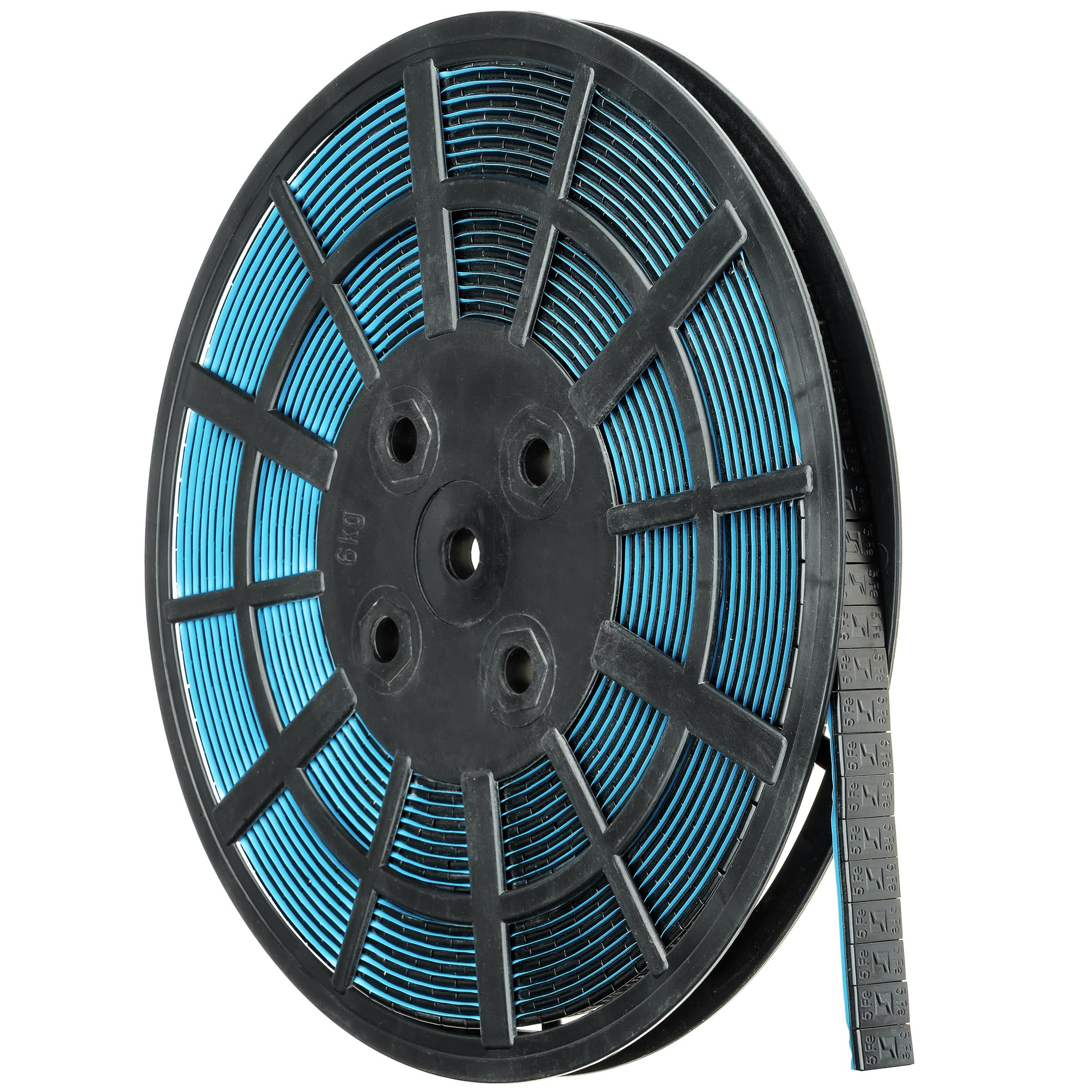 Stix Automotive Equipment - Pesi Adesivi di bilanciamento - Rotolo da 6 kg - 1200 x 5 g - Edgy - Slim - Autoadesivo - Nero