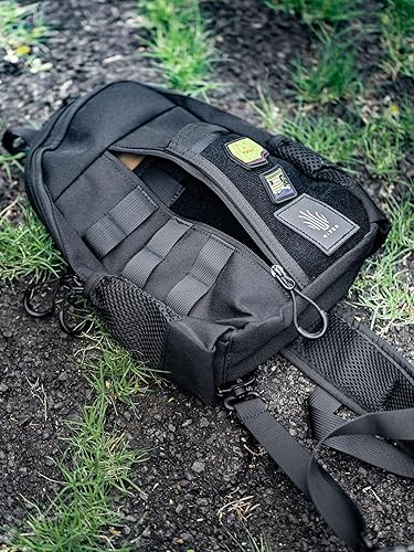 Miniatura 7 de VIPERADE CHS1 - Mochila cruzada para senderismo, con nailon 1000D, bolsa táctica de viaje para senderismo, bolsa cruzada para mujeres y hombres