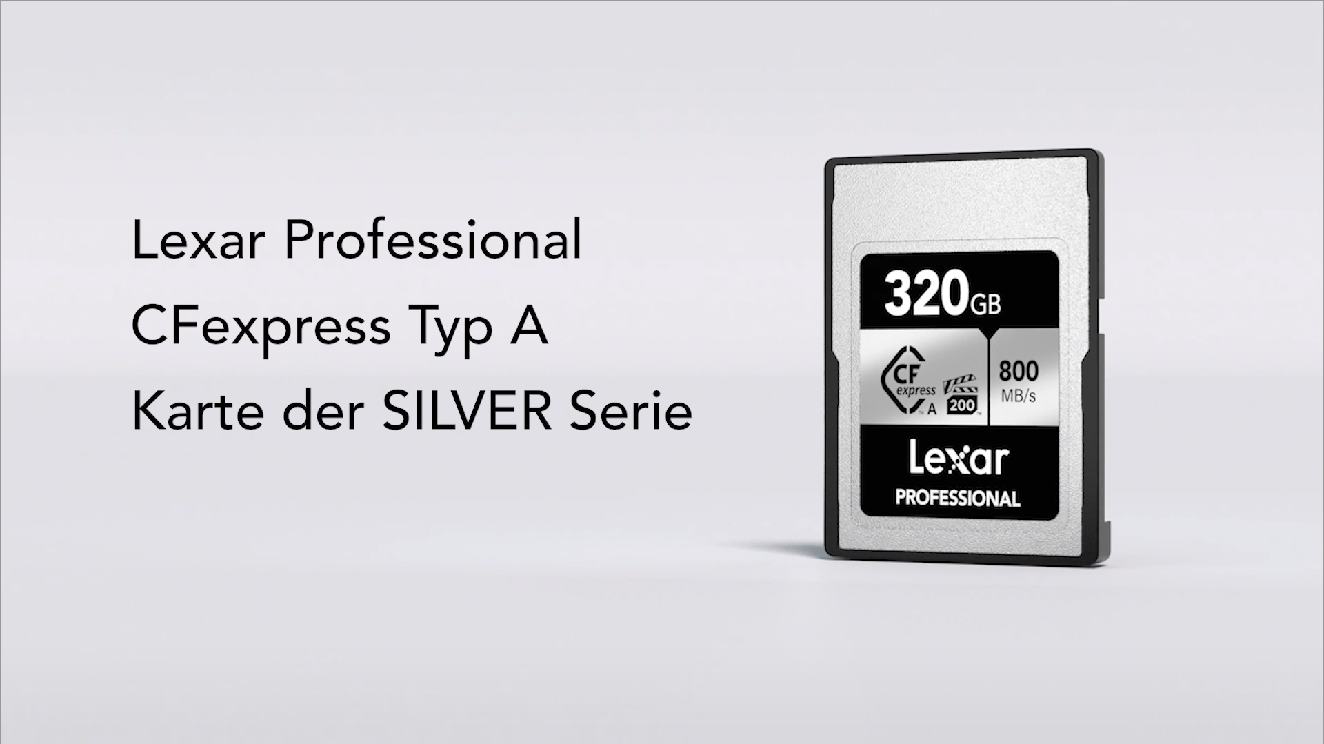Lexar Professional SILVER Series CFexpress Typ A Karte 320GB, CFe