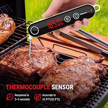 2-in-1 Bundle! Get 1 ThermoPro TP18 Instant Read Meat Thermometer+ 1 Instant Read Meat Thermometer Digital