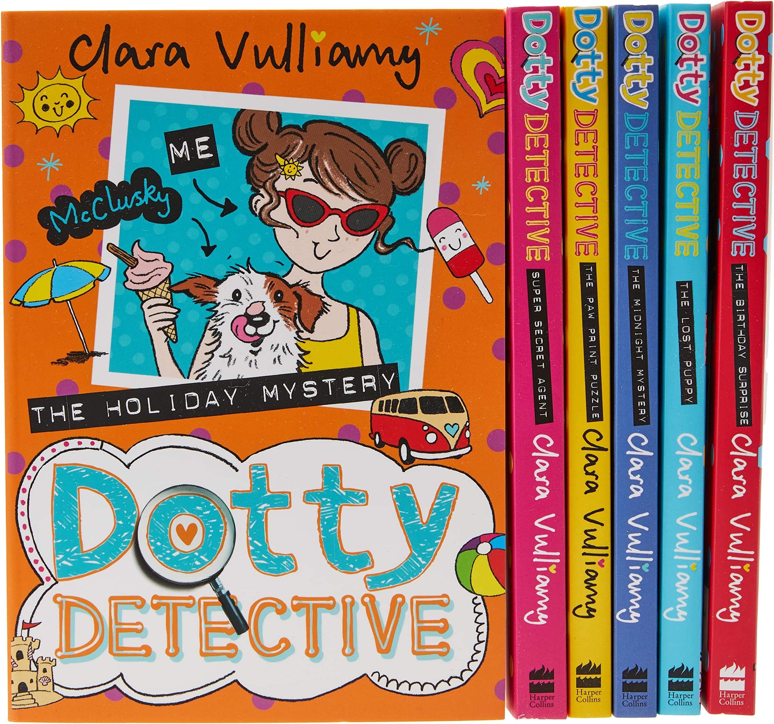 Clara Vulliamy Dotty Detective: 6 Book Collection