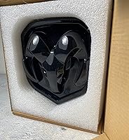 Vista 3 de 2013–2018 Emblema de parrilla para RAM 1500 2500 3500 – Insignia de reemplazo negro mate