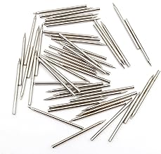 Design61 Lot de 50 clous en acier 2 x 40 mm avec pointe coupée sans tête nickelée