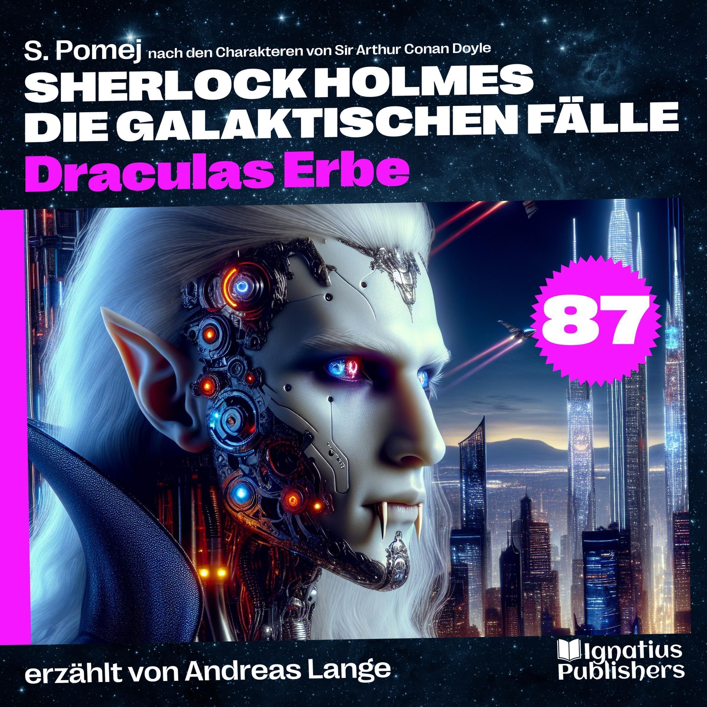Cover art for Draculas Erbe: Sherlock Holmes - Die galaktischen Fälle, Folge 87