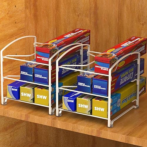 Vista 3 de Organizador Simple Houseware de papel de cocina Blanco