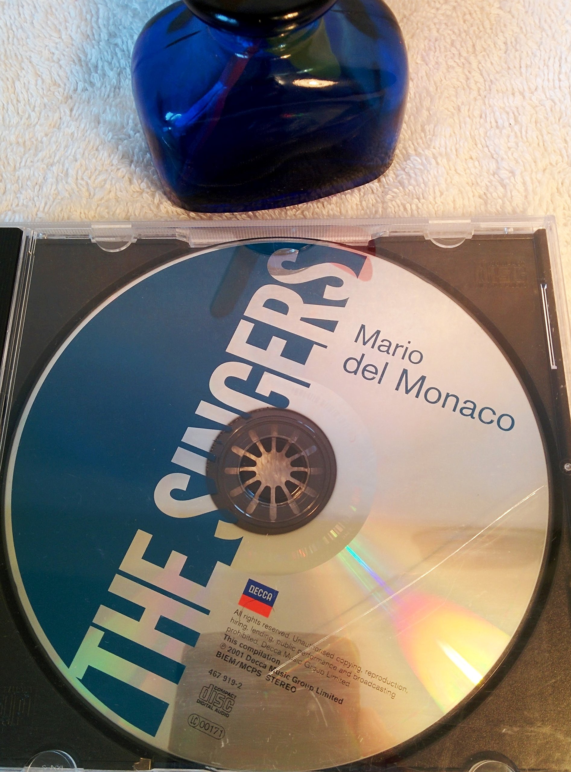 Singers Series [Audio CD] Del Monaco