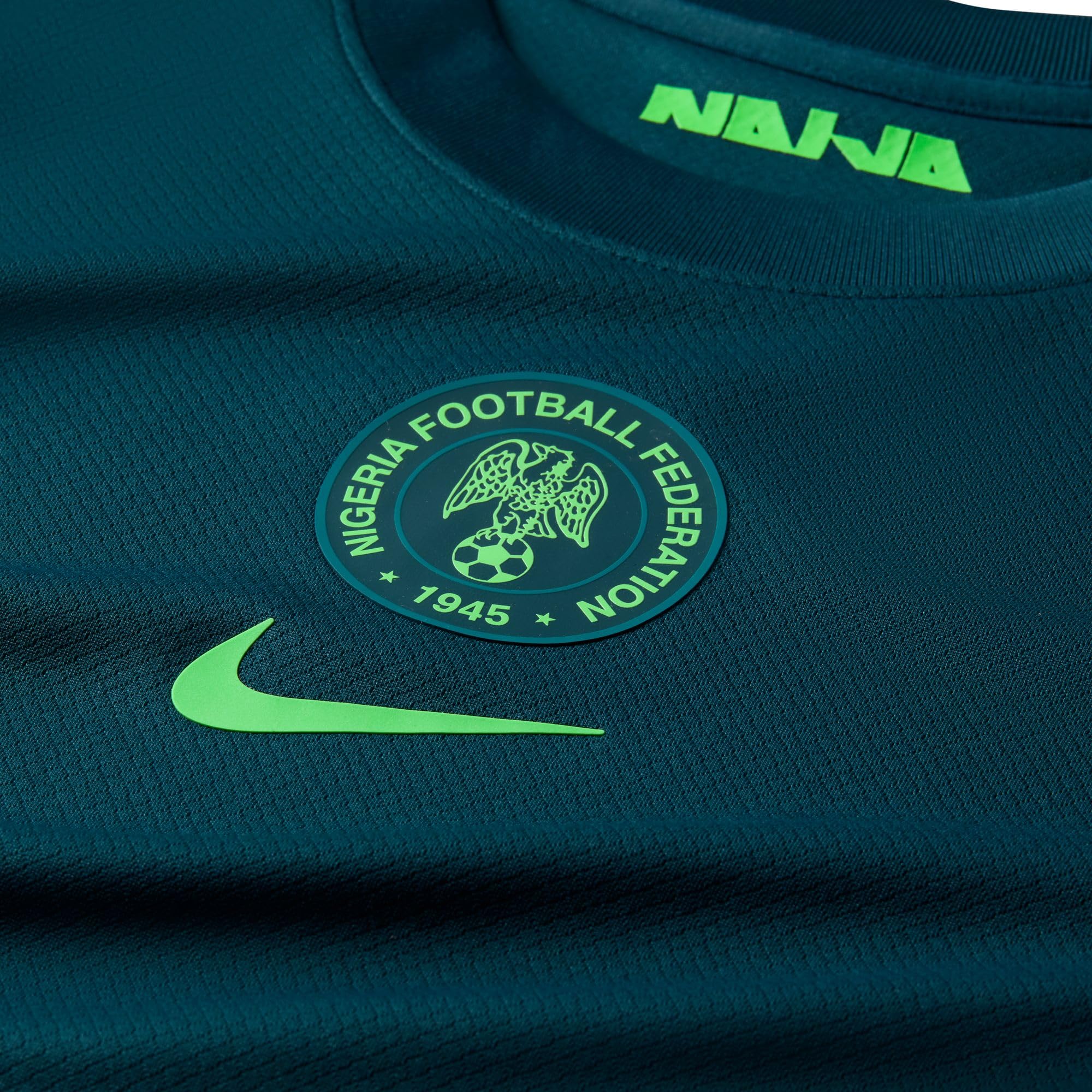 Nigeria 2025 Stadium Home (zespół damski) Nike Dri-FIT replika piłki nożnej dla kobiet, FZ9136