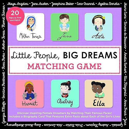 Little People, BIG DREAMS Matching Game: Put Your Brain to the Test with All the Girls of the Little People, BIG DREAMS Series! (25)