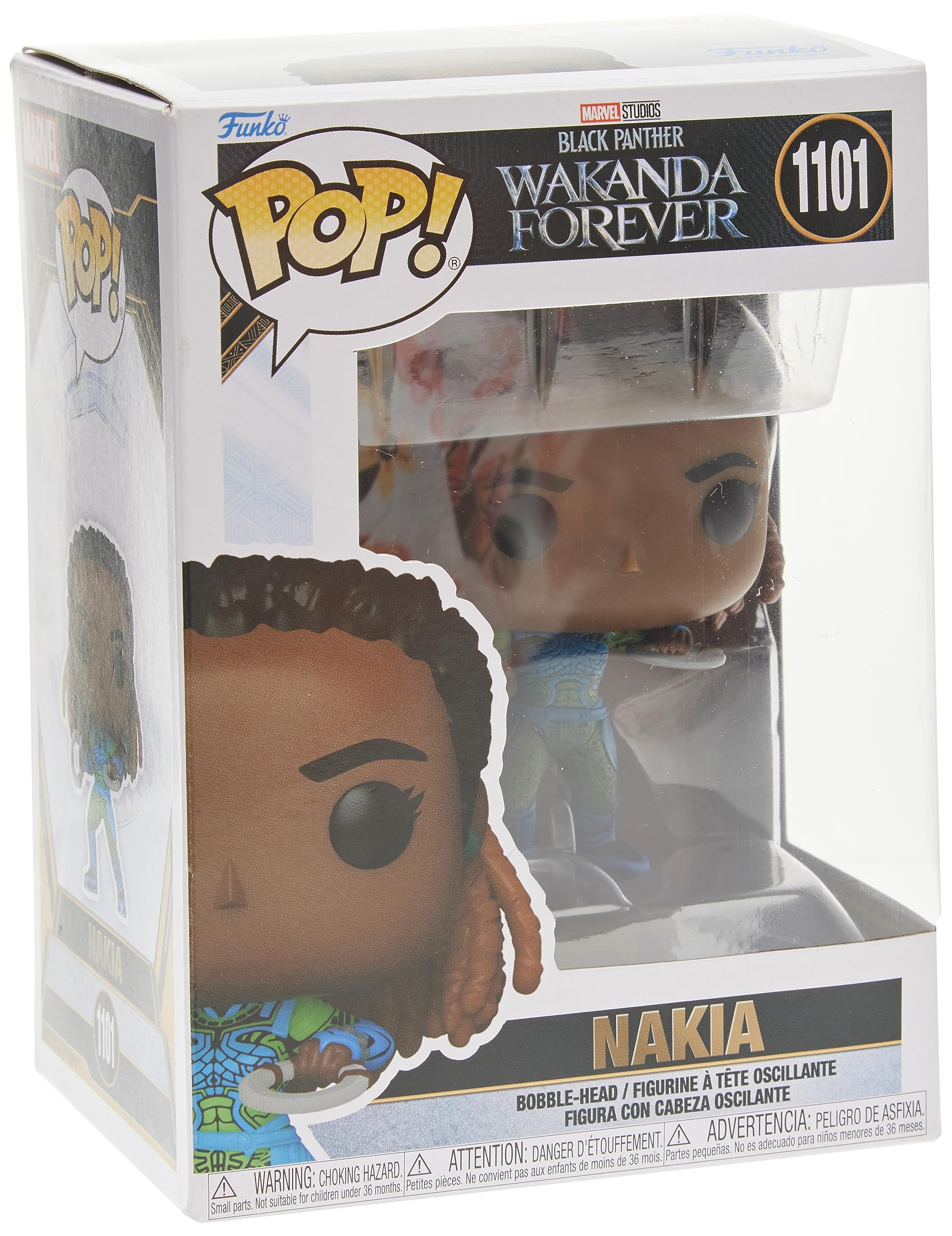 Funko POP! Marvel, Black Panther: Wakanda Forever, Nakia, Collectable Vinyl Figure, Gift Idea, Official Merchandise - Image 3