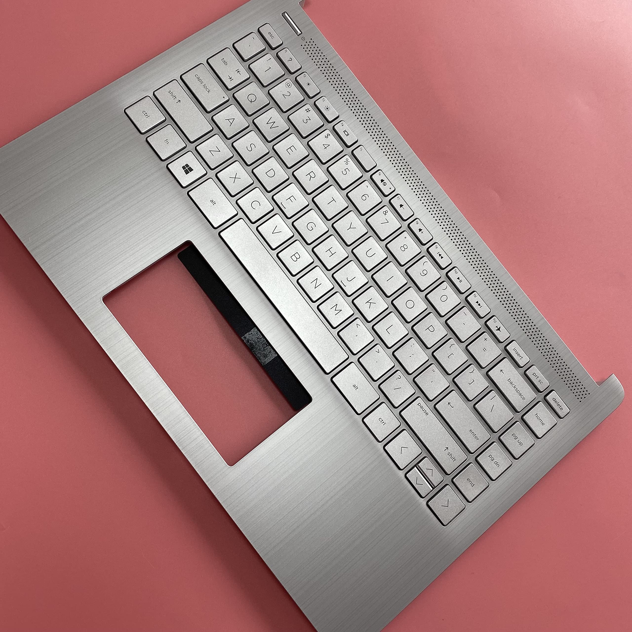 Per HP 14S-DQ SERIE 14S-FQ TASTIERA PORTATILE UK ARGENTO