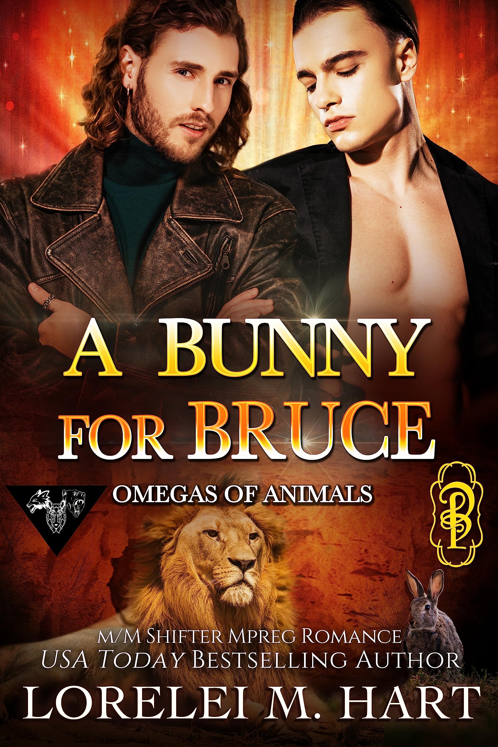A Bunny for Bruce: M/M Shifter Mpreg Romance (Omegas of Animals Book 9)