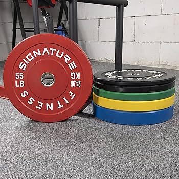 Amazon.co.jp: Signature Fitness カラーコード 2インチ オリンピック