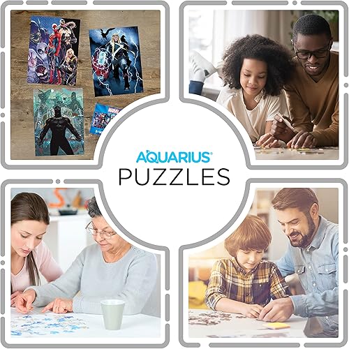 Miniatura 4 de AQUARIUS - Rompecabezas de 500 piezas Marvel  Juego de 3 rompecabezas